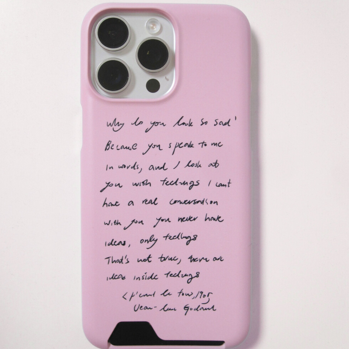 ｜JAZZ OR NOT｜ Cinema-Godard Phone Case