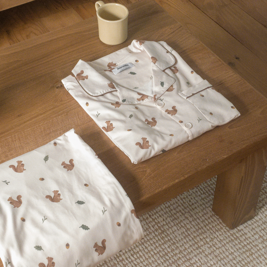 ｜Juuneedu｜ Popo Pyjamas Set