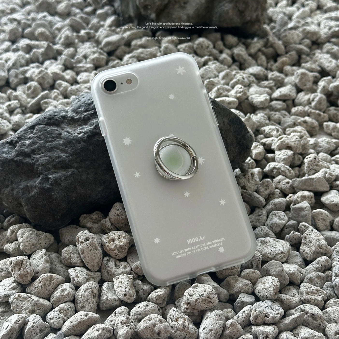 ｜hioo.kr｜ Fog Snowy Jelly Case