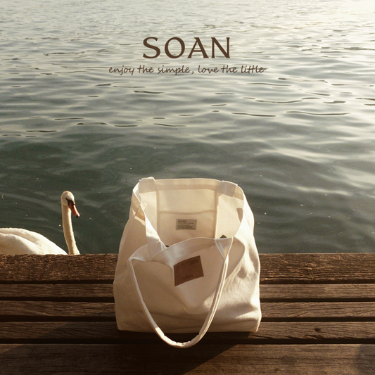 ｜SLOWAND｜ # SOAN Mood Cotton Eco Bag