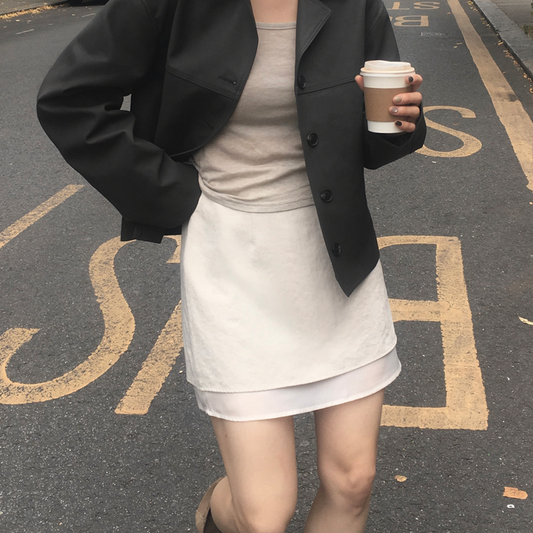 ｜SLOWAND｜ # SLOWMADE Carmen Layer Skirt