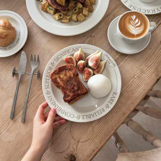 ｜Bracket Table｜ Lettering Syracuse Plate