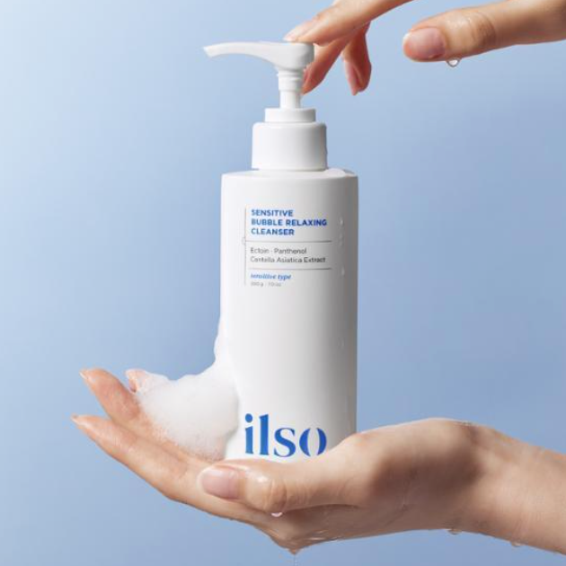 ｜ilso｜ Sensitive Bubble Relaxing Cleanser 200g 黑頭粉刺清潔泡泡洗臉奶