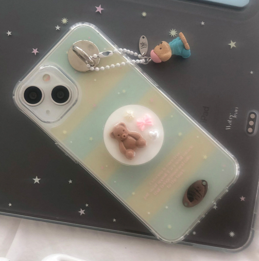 ｜WATERJEAN｜ Cosmic Dust (Pastel ver.) Jelly Case