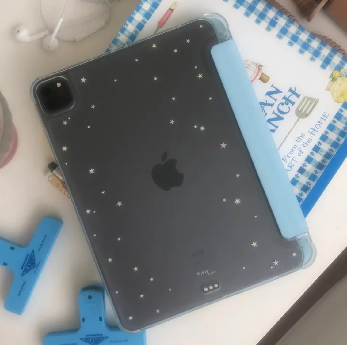｜WATERJEAN｜ Cosmic Dust Ipad Case