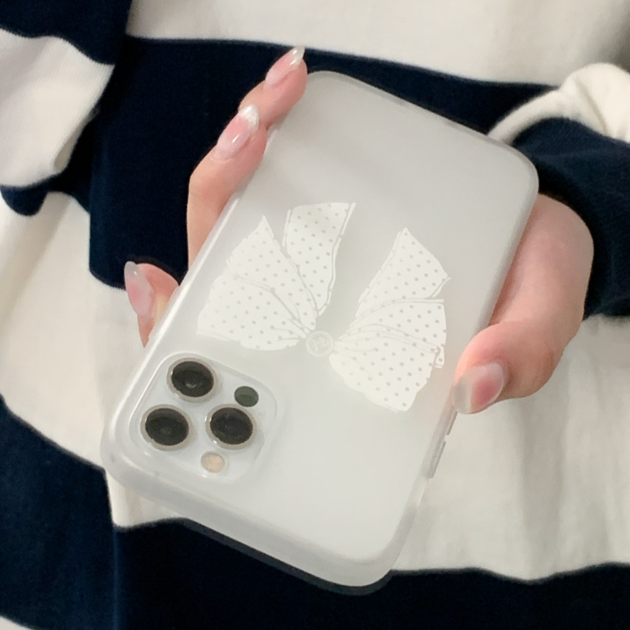 ｜LILY DAILY｜ Classic Ribbon Jelly Phone Case