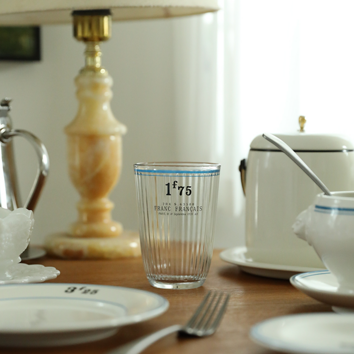 ｜April in May｜ A la Francaise Glass Cup 390ml