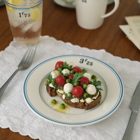 ｜April in May｜ A la Francaise Round Plate