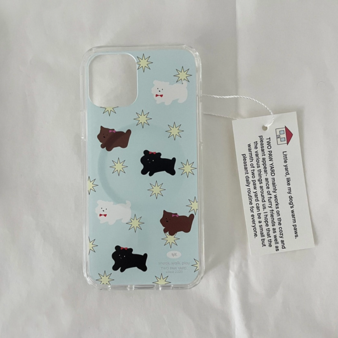 ｜two paw yard.｜ Happy Puppy Sky Magsafe Phone Case