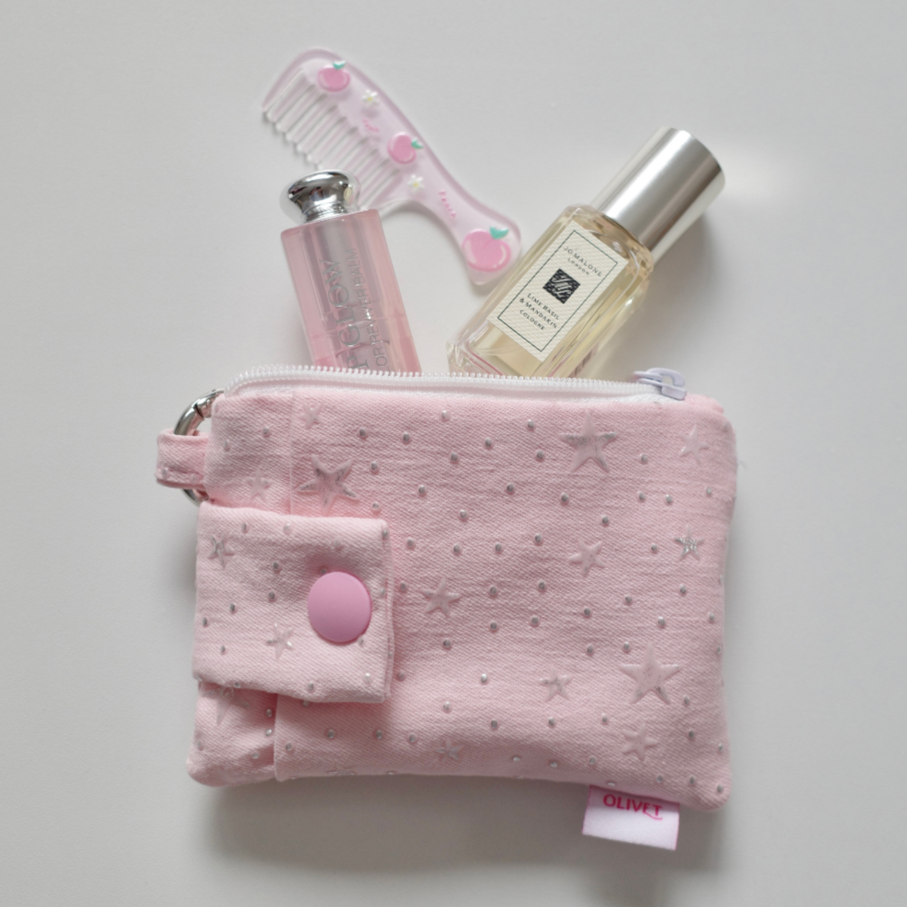 ｜OLIVET｜ Star Light Mini Keyring Pouch (PRE-ORDER)