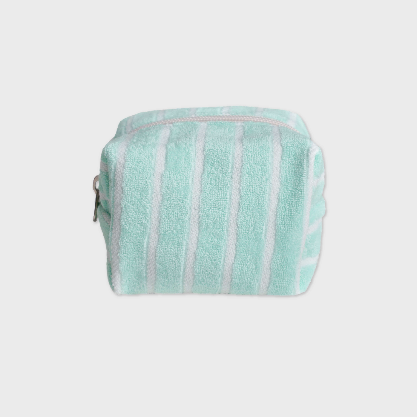 ｜unfold｜ Stripe Terry Pouch (Tiffany)