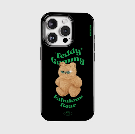 ｜THENINEMALL｜ Stand Fabulous Bear Bumper Case