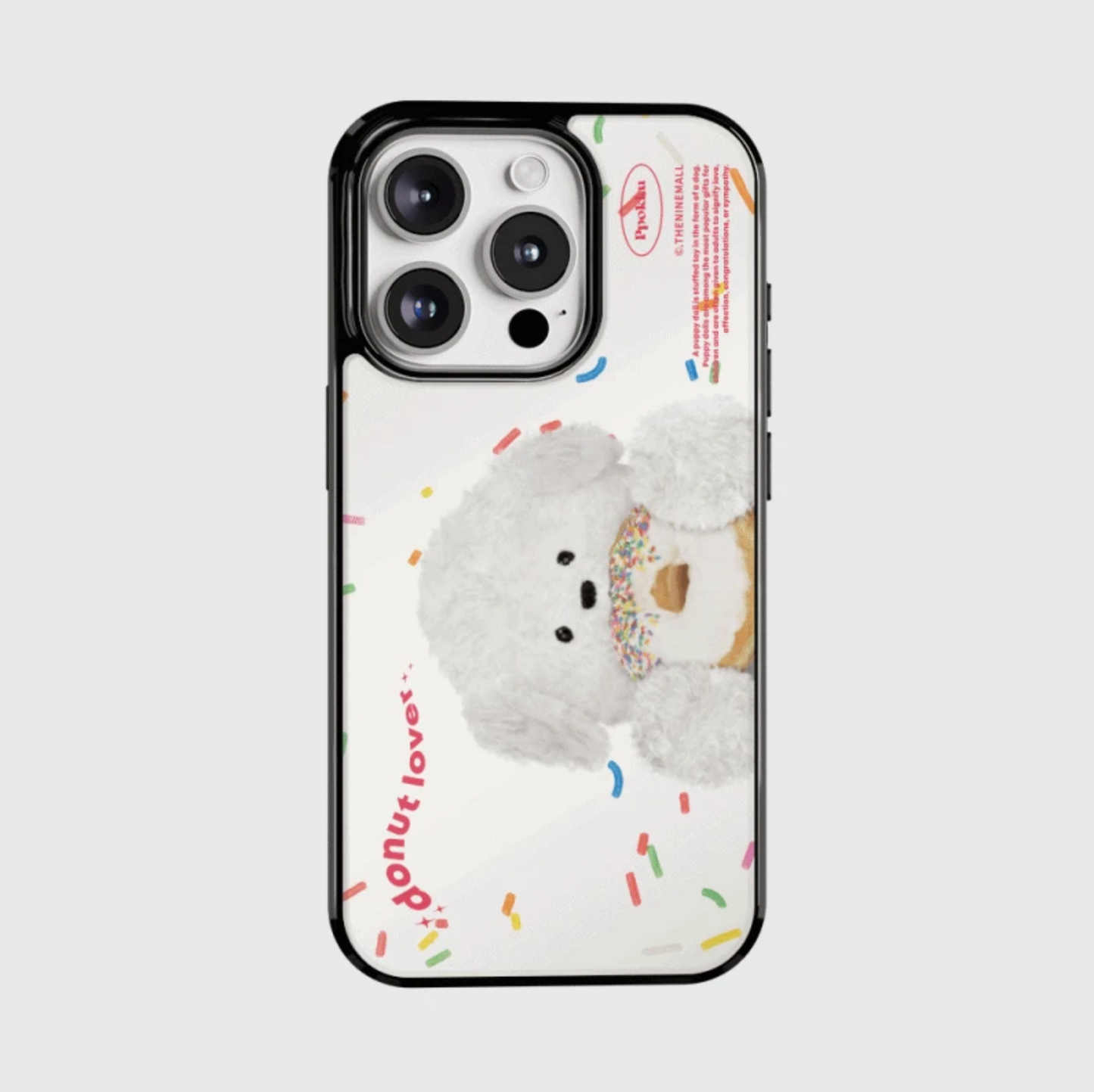 ｜THENINEMALL｜ Sprinkle Donut Ppokku Bumper Case