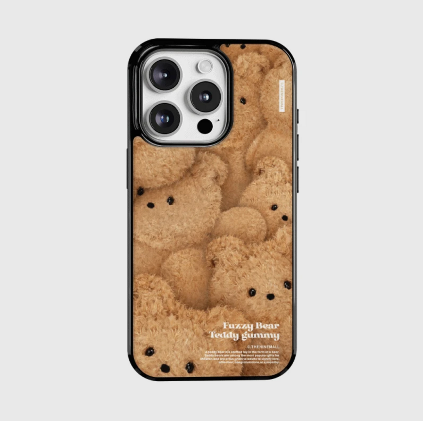 ｜THENINEMALL｜ Huddling Teddy Bumper Case