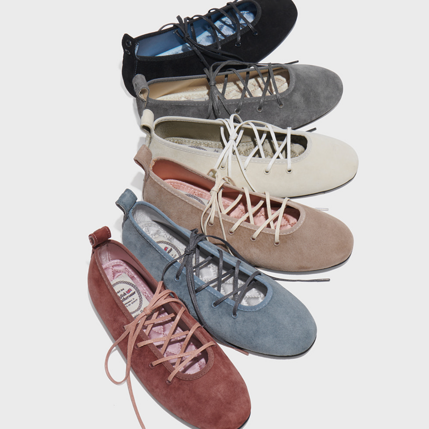 ｜Rockfish Weatherwear｜ BELLA LACEUP FLAT(SUEDE)