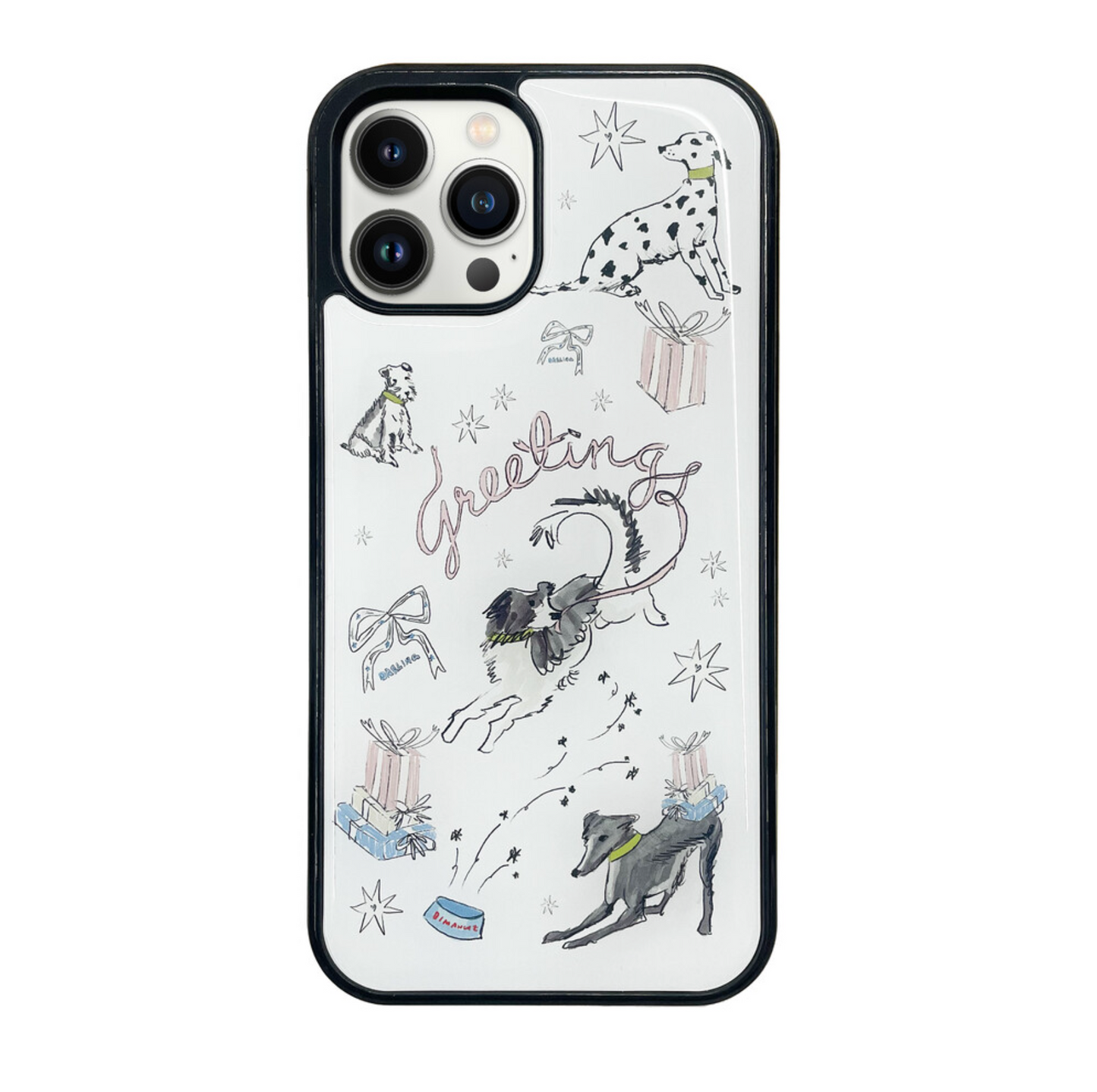 ｜Dimanche｜ LEAPY BIRTHDAY (WHITE) Phone Case (2Types)