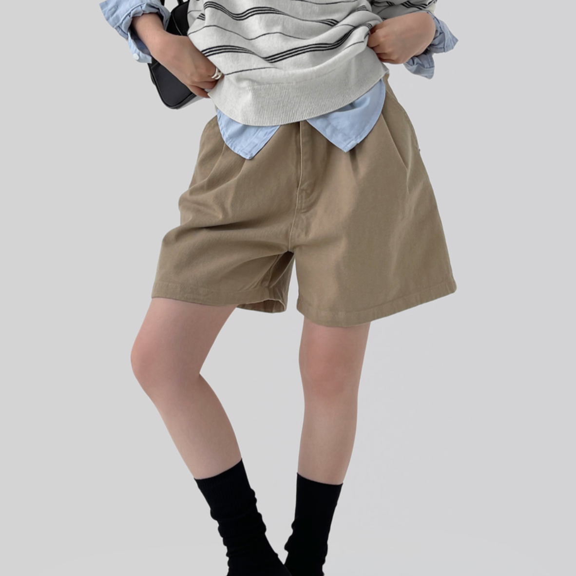 ｜AUTUMN｜ ｜Made｜ Pole Pintuck Shorts