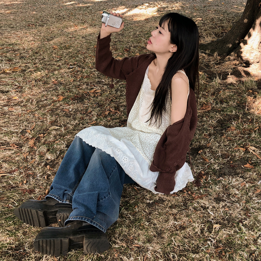 ｜VINVLE｜ The Vet Flower Lace Dress