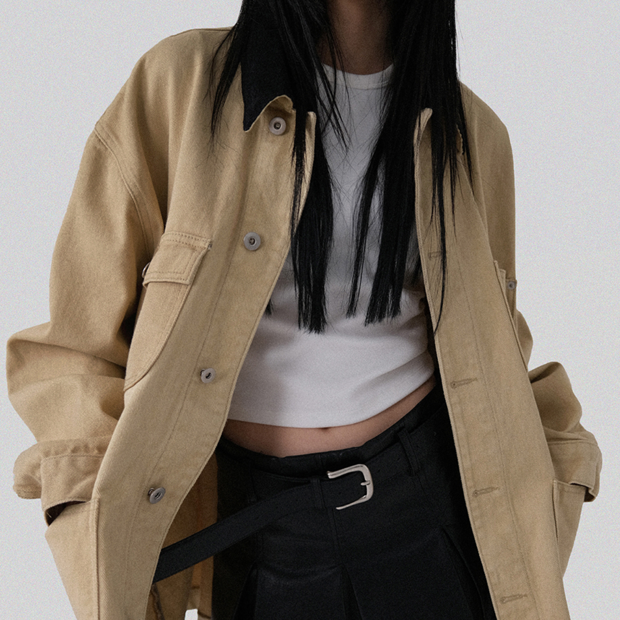 ｜AUTUMN｜ ｜made｜ Block Half Jacket