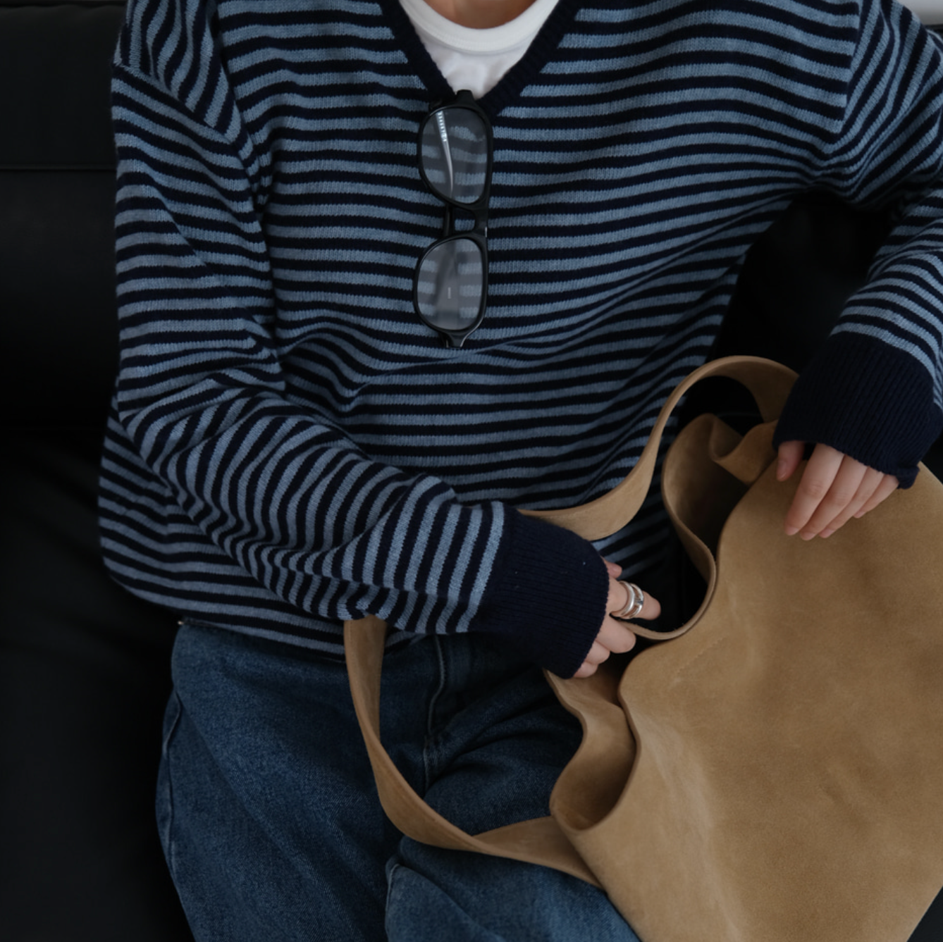 ｜AUTUMN｜ ｜made｜ Little Stripe Knit