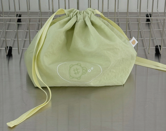 ｜HOOKKA HOOKKA STUDIO｜ Dumpling Pouch (Turtle)