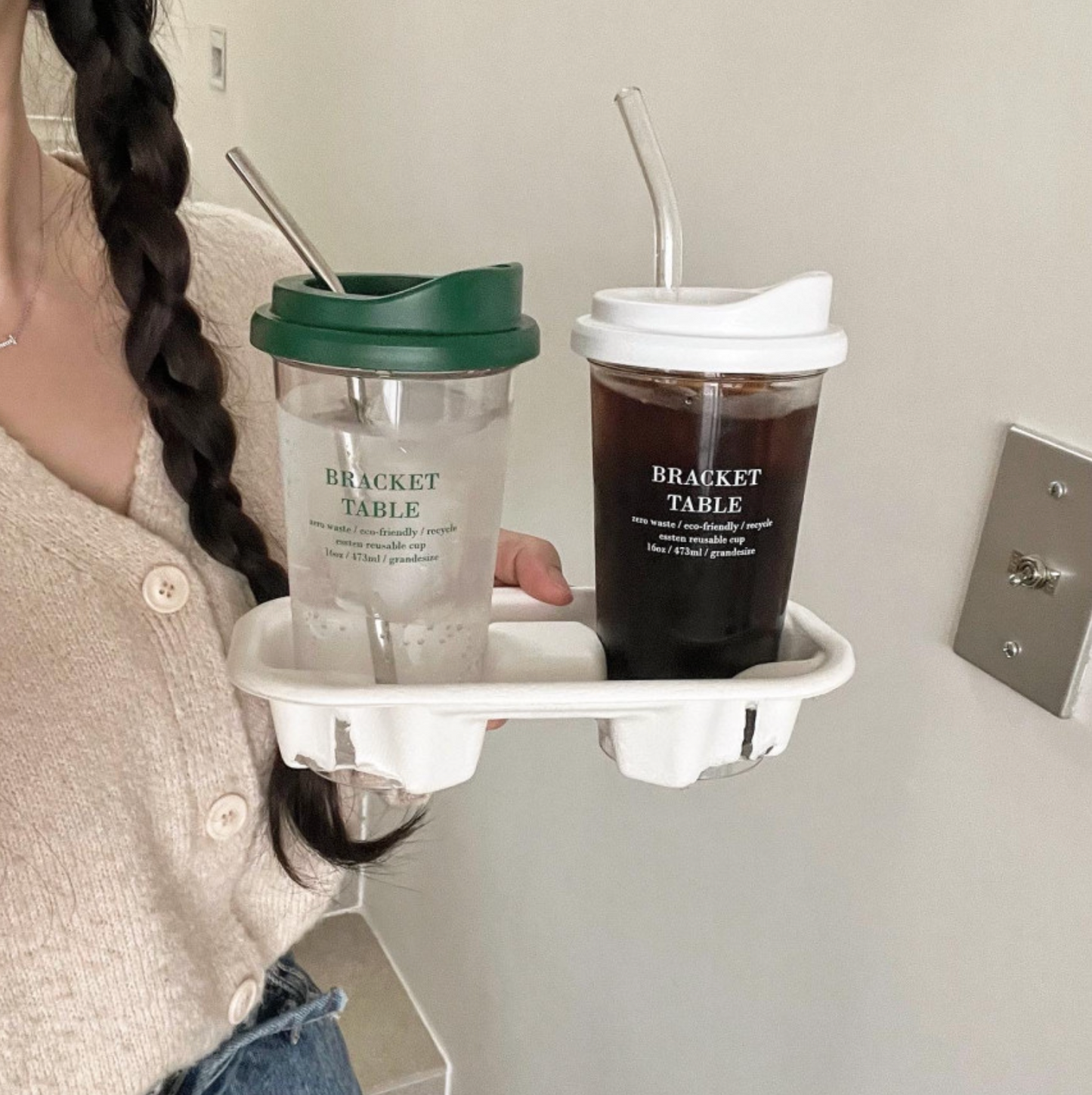 ｜Bracket Table｜ 100°C Reusable Cup (355ml/473ml/591ml)