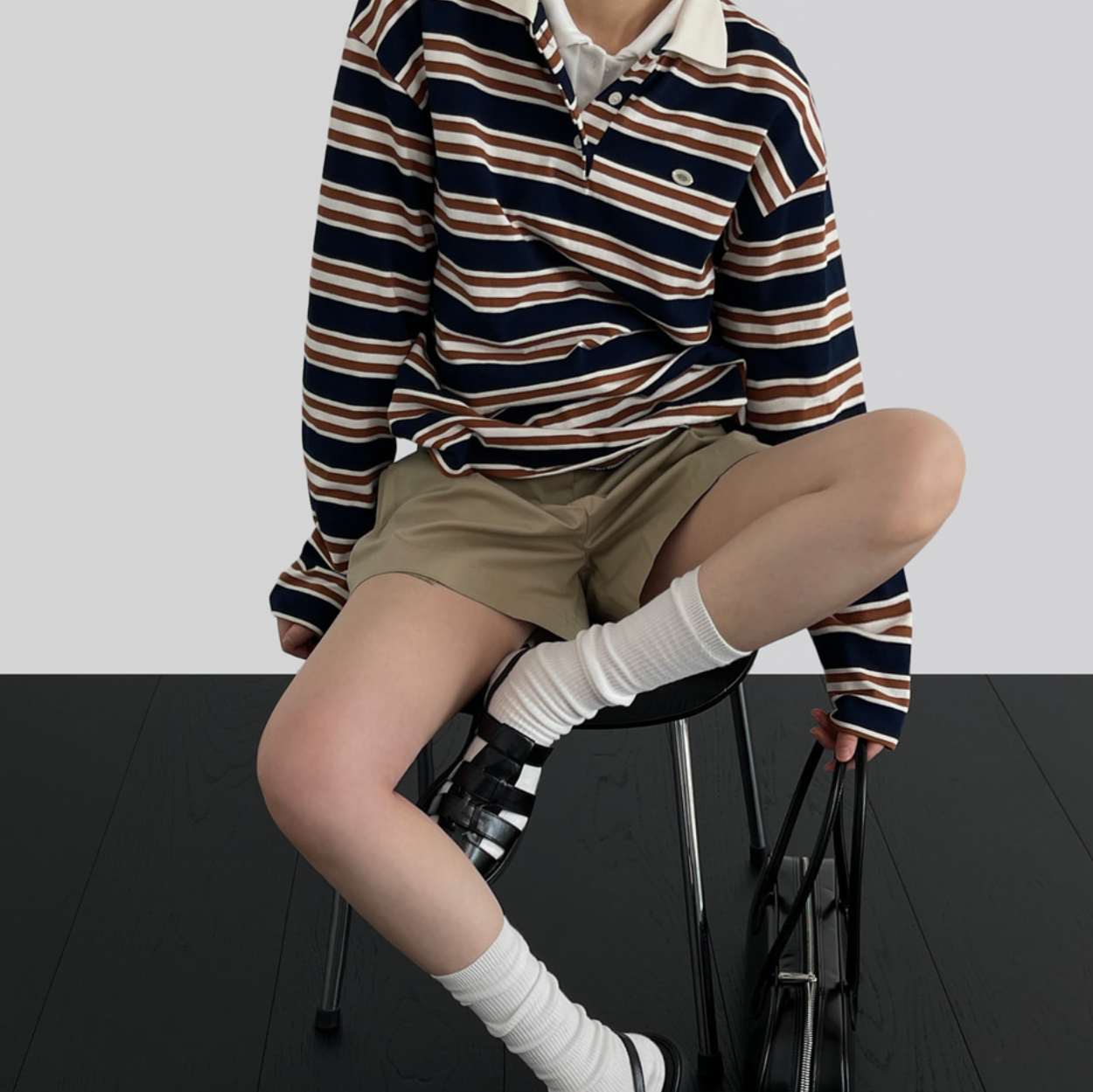 ｜AUTUMN｜ ｜made｜ Rugby Collar T-shirt
