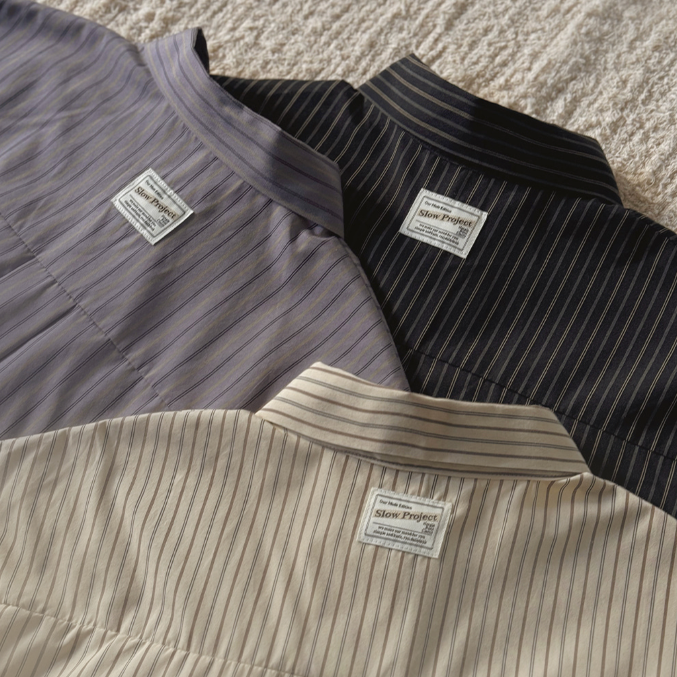 ｜SLOWAND｜ # SLOWMADE Le Labo Stripe Shirt