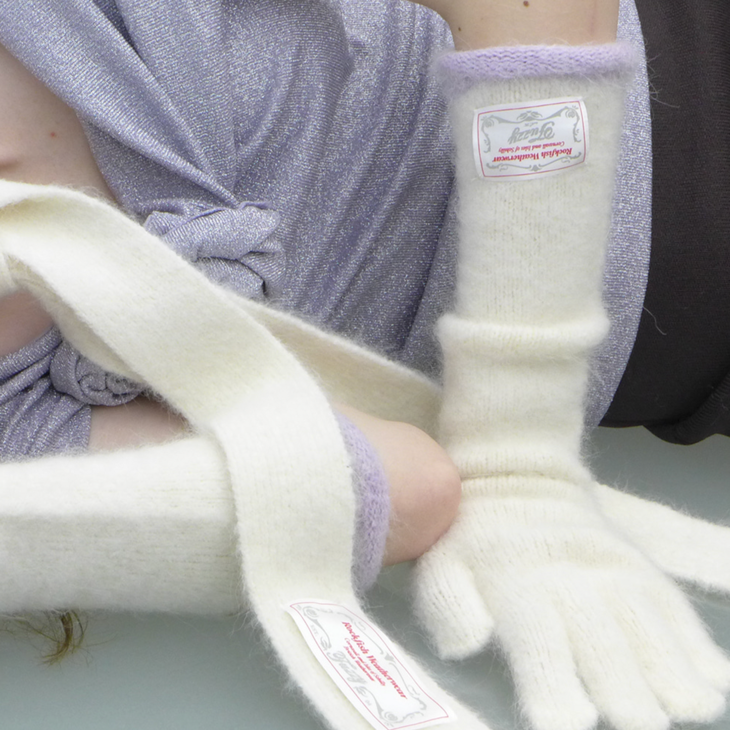 ｜Rockfish Weatherwear｜ FUZZY MAXI LONG GLOVES