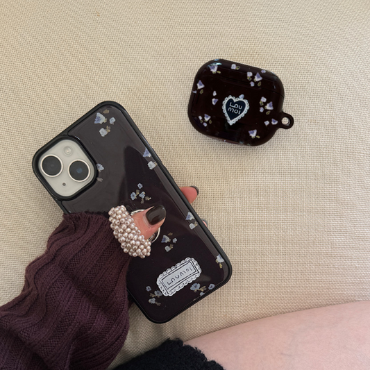 ｜loumoi｜ Lovely Pansy Airpods Case