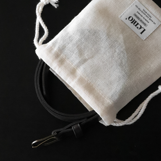 ｜SLOWAND｜ #LENTO Seasonless Antique Buckle Belt