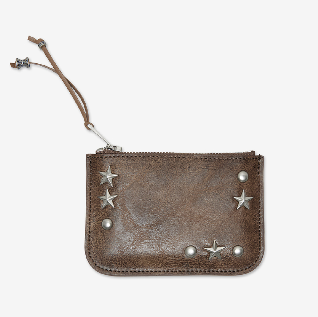 ｜ILLIGO｜ Western Card Wallet Brown