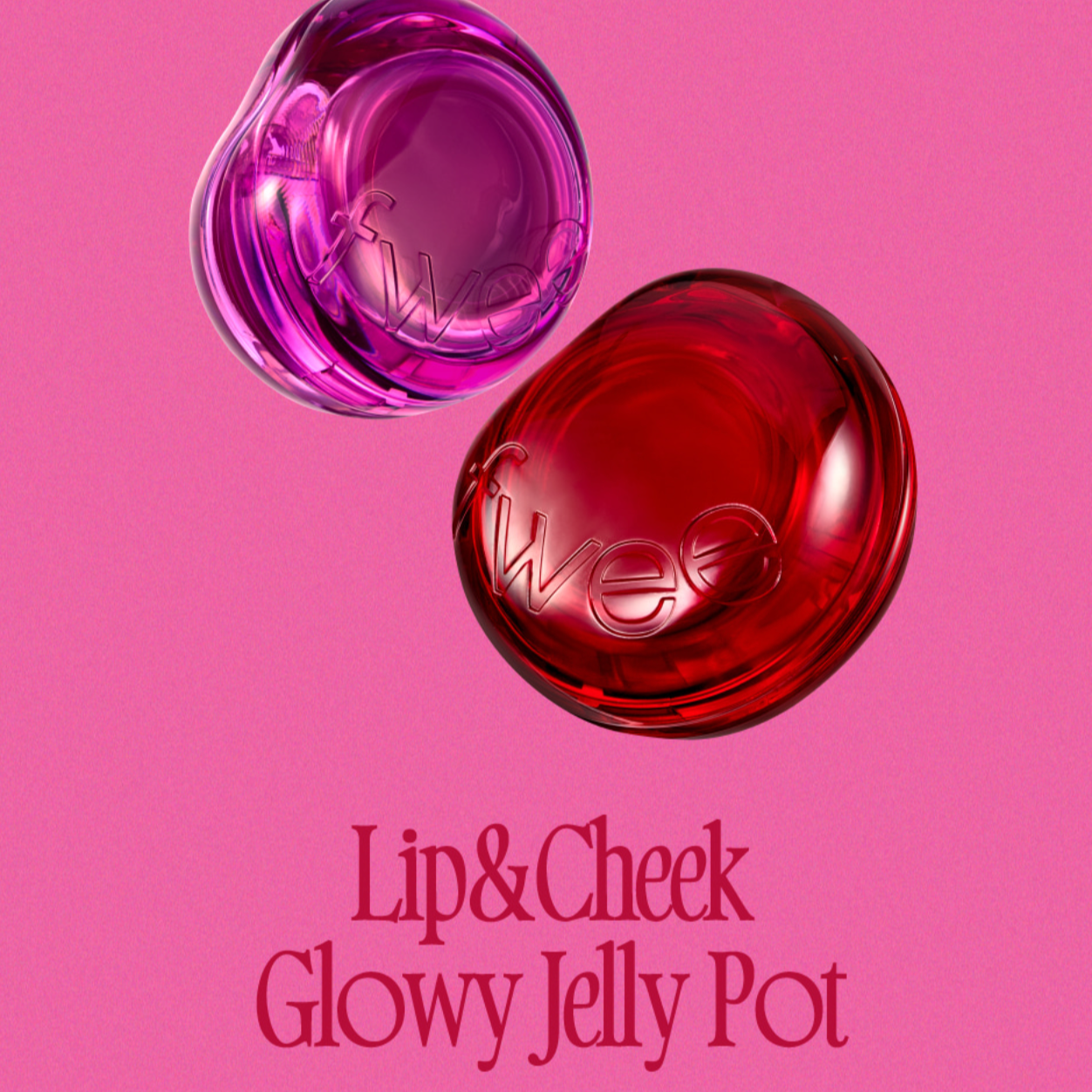 ｜fwee｜ Lip & Cheek Glowy Jelly Pot