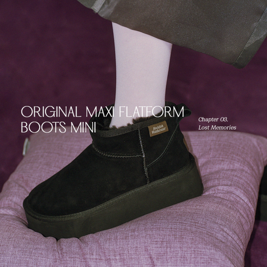 ｜Rockfish Weatherwear｜ ORIGINAL MAXI FLATFORM BOOTS MINI(3.5inch)