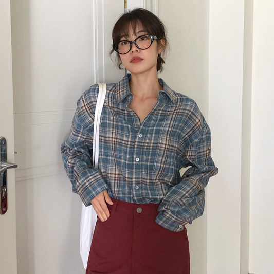 ｜FROM BEGINNING｜ ｜MADE｜ Maris Napping Checkered Shirt