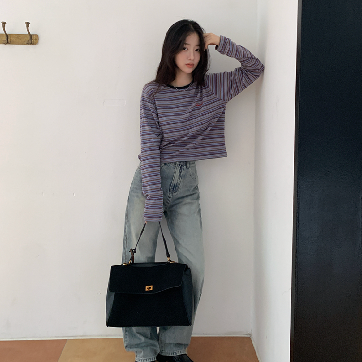 ｜FROM BEGINNING｜ ｜MADE｜ Beginning Napping Stripe Tee