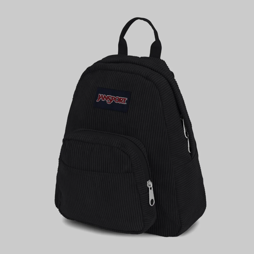 ｜JANSPORT｜ Half pint Corduroy Mini Backpack BLACK