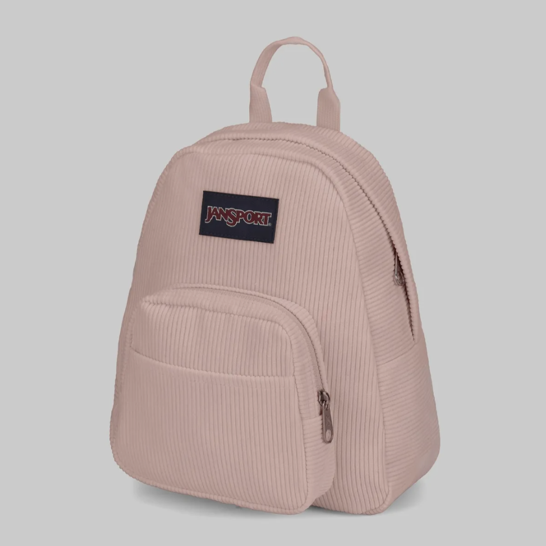 ｜JANSPORT｜ Half pint Corduroy Mini Backpack MISTY ROSE