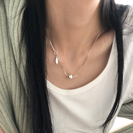 ｜DUNGEUREON｜ *made* ｜925 silver｜ Ball Necklace