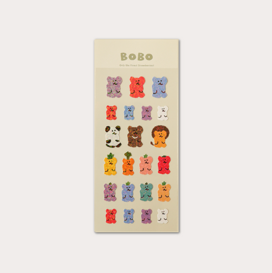 ｜Dinotaeng｜ BOBO Glitter stickers