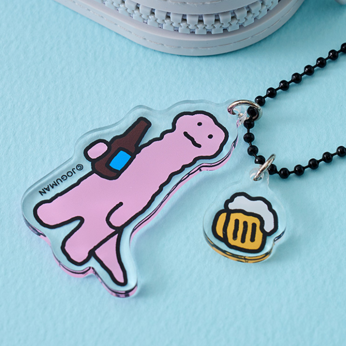｜JOGUMAN STORE｜ PARADOX Acrylic Keyring (Beer)