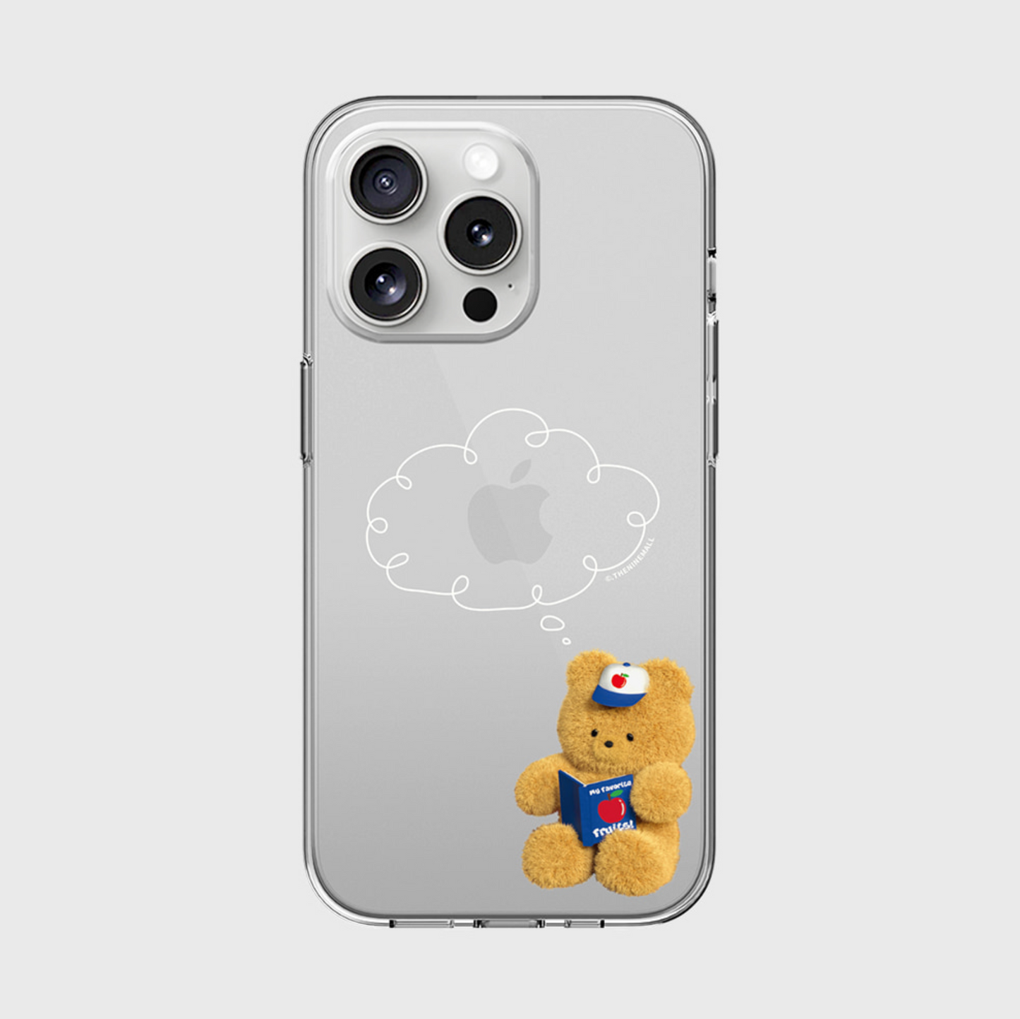 ｜THENINEMALL｜ Imagine Gummy Clear Phone Case