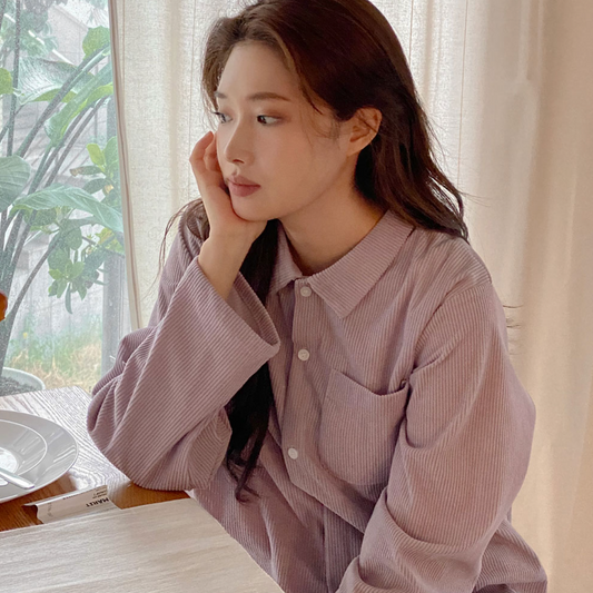 ｜Juuneedu｜ Bene Corduroy Pyjamas Set