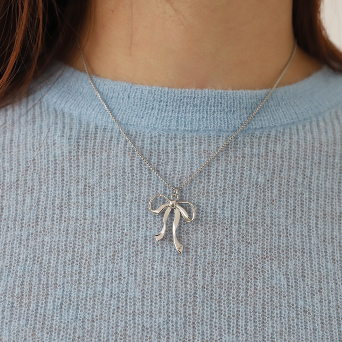 ｜AUGUST HARMONY｜ Daily Bow Necklace