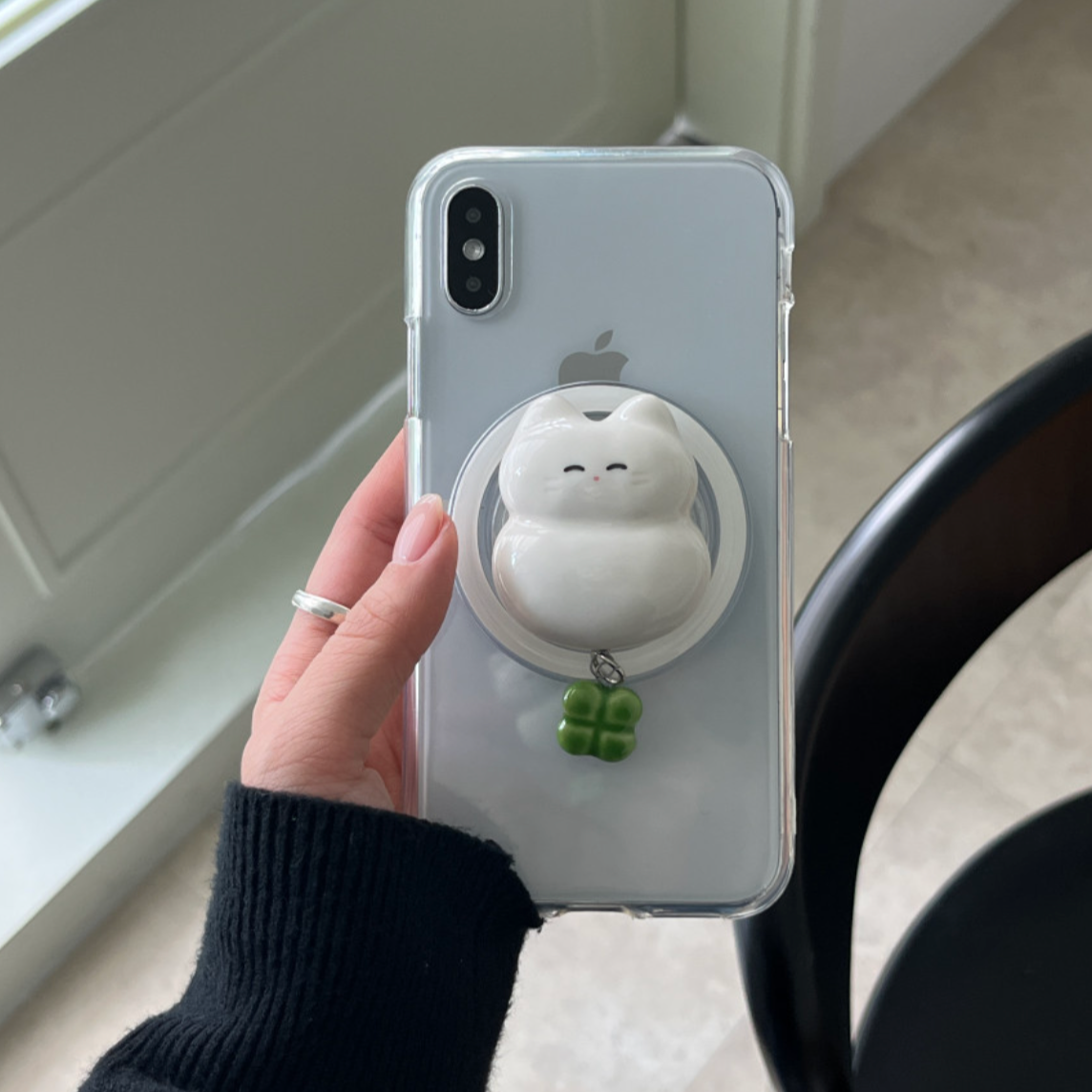 ｜flo.d studio｜ Lucky Cat Grip Tok