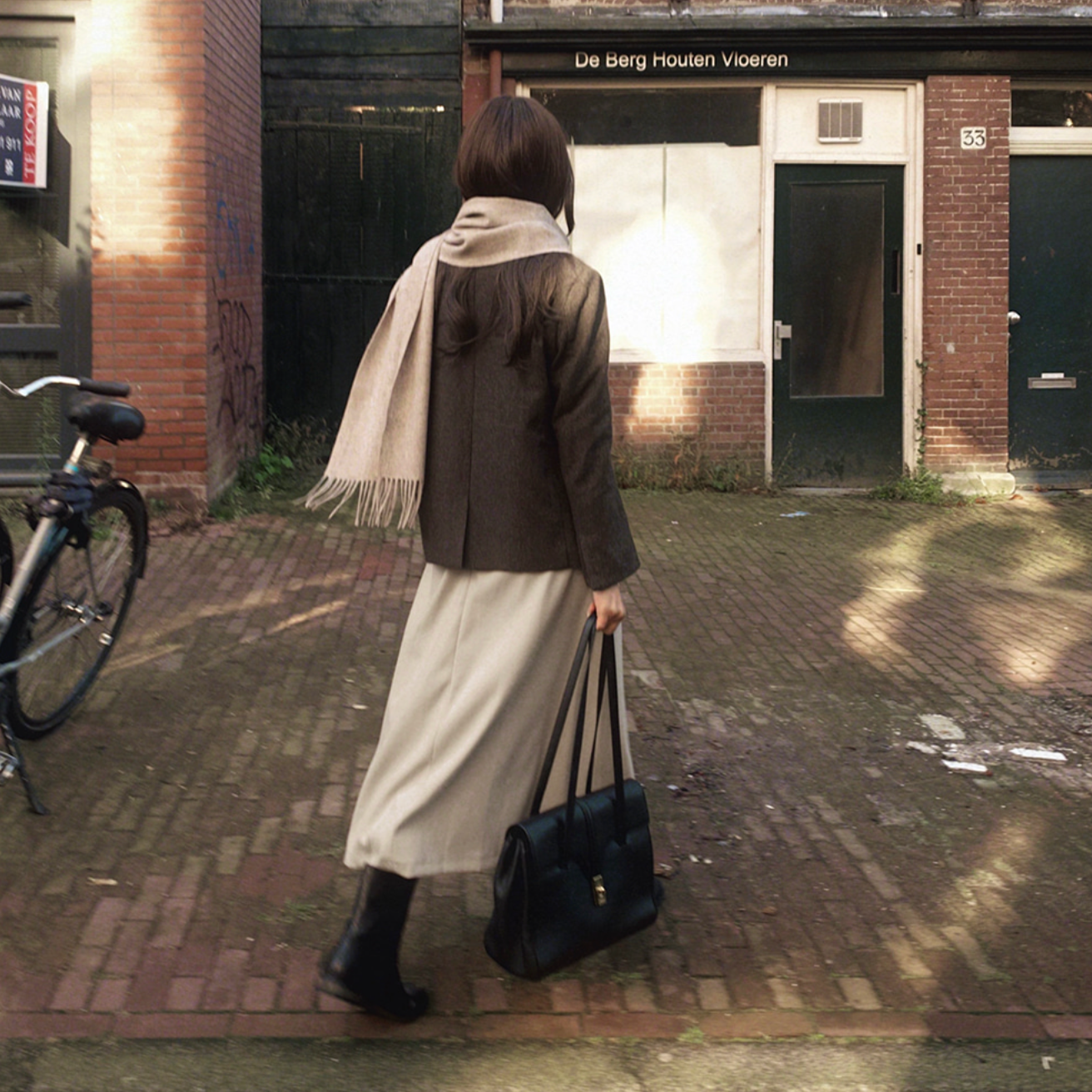 ｜SLOWAND｜ Eboni Belt Set Long Skirt