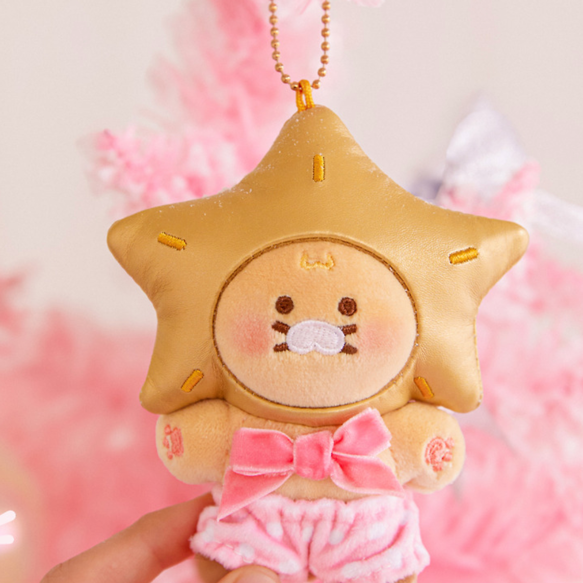 ｜Kakao Friends｜ Merry Choon Christmas Star Keyring Doll Baby Choonsik