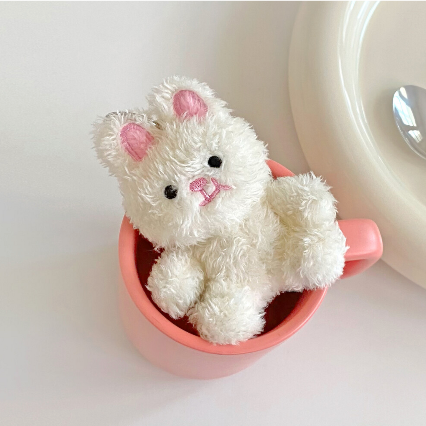 ｜JellyBubble｜ RAPANG Sitting Mini Keyring (8cm)