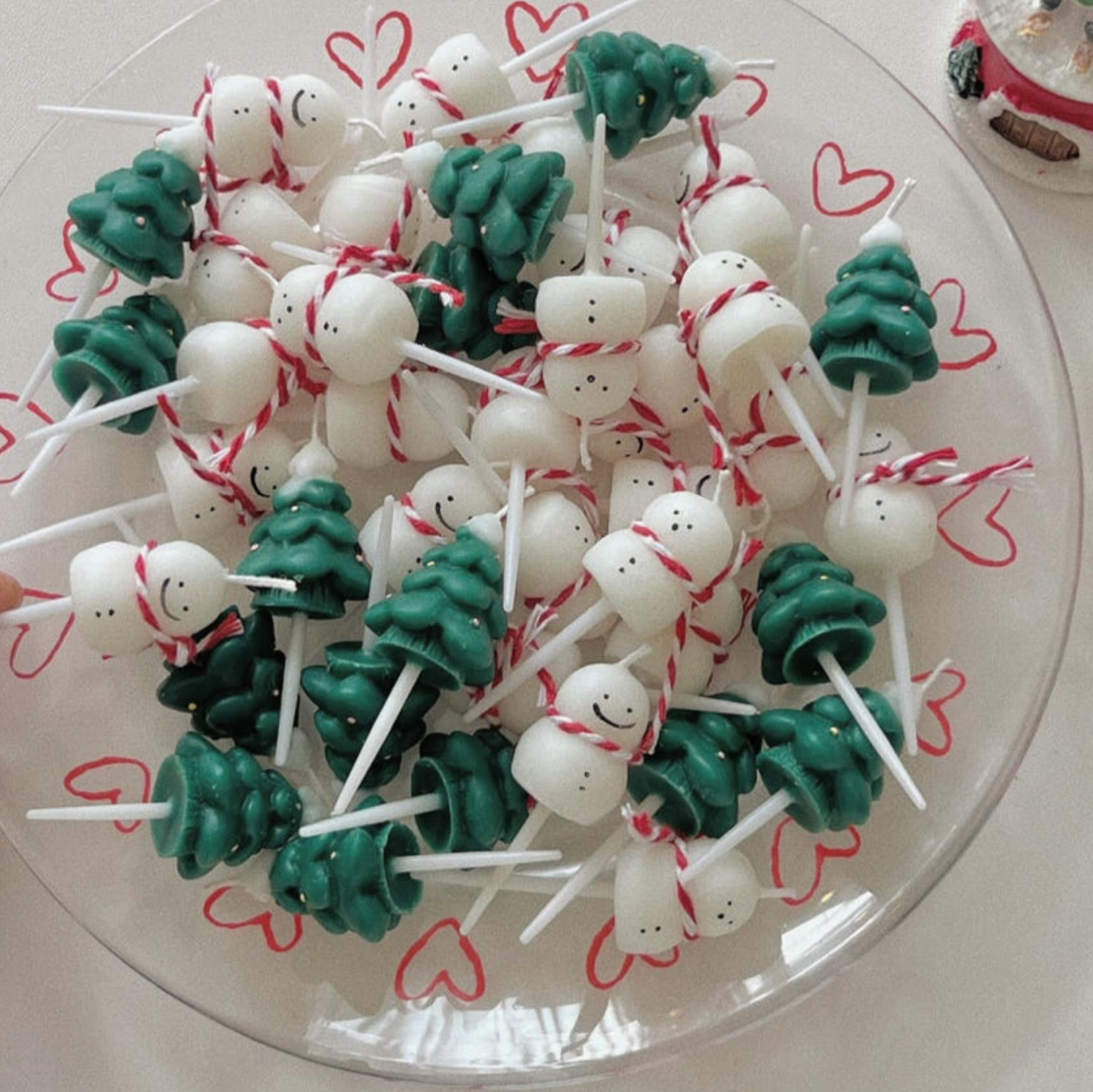 ｜S_Log｜ Mini Snowman Cake Candle
