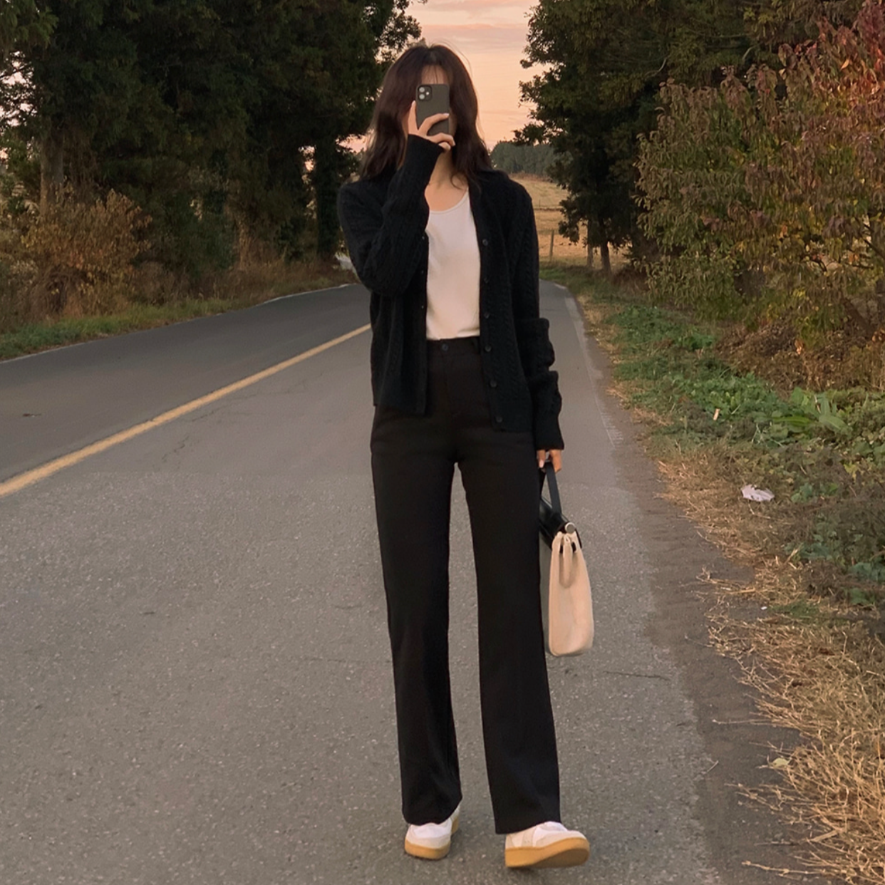 ｜SLOWAND｜ # SLOWMADE Moment Semi Bootcut Warmer Slacks